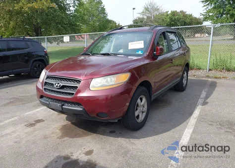 2008 Hyundai Santa Fe Gls z USA, uszkodzony, nr VIN 5NMSG73DX8H136546